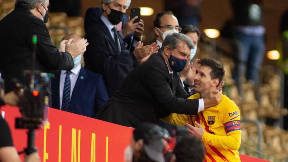 Joah Laporta souhaite un retour de Lionel Messi