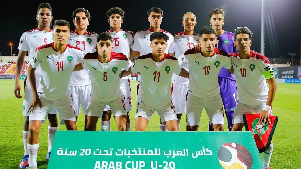 كأس العرب للشباب/ المنتخب المغربي يواجه نظيره المصري في ربع النهائي وعينه على خطف بطاقة العبور للمربع الذهبي
