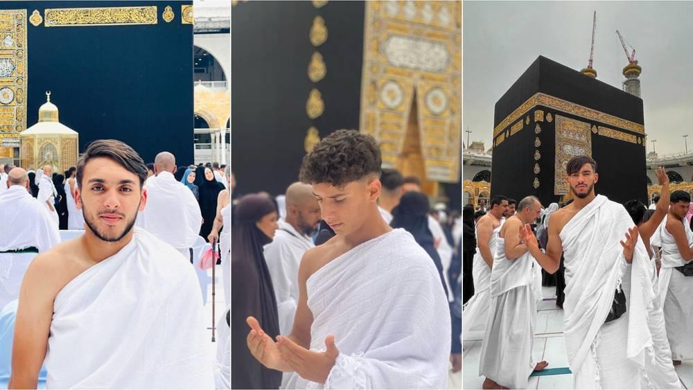 لاعبو المنتخب المغربي للشباب يستغلون تواجدهم بالسعودية لأداء مناسك العمرة