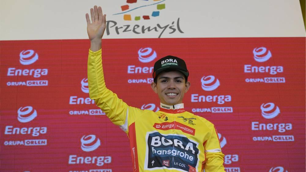 Tour de Pologne: le Colombien Higuita remporte la 3e étape et endosse le maillot jaune