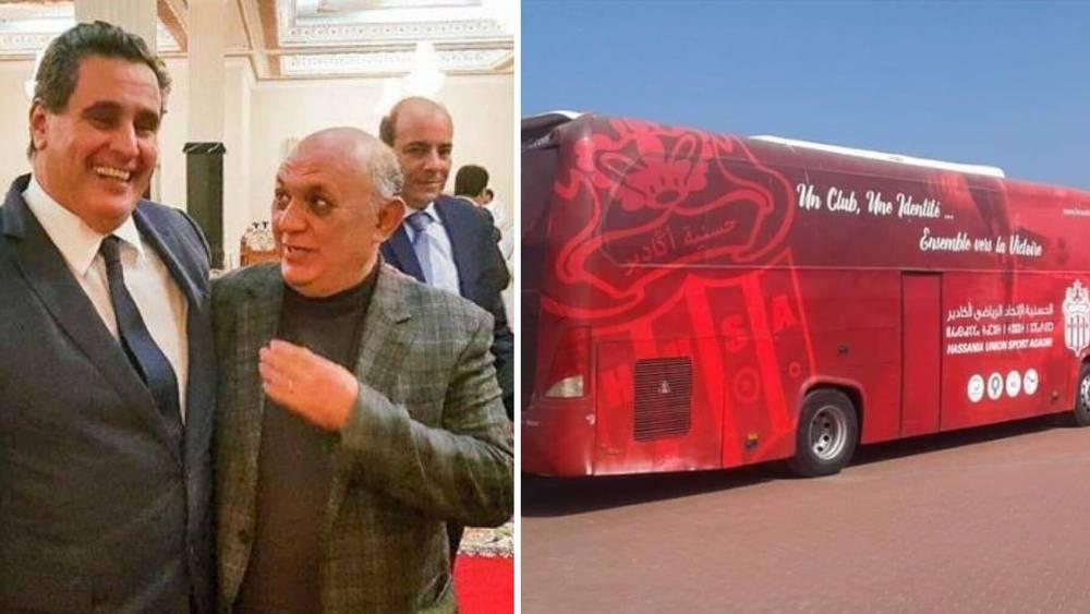 أخنوش يهدي حافلة من "الطراز الرفيع" لحسنية أكادير تم المصادقة عليها في اجتماع مع المحتضن الرسمي للنادي