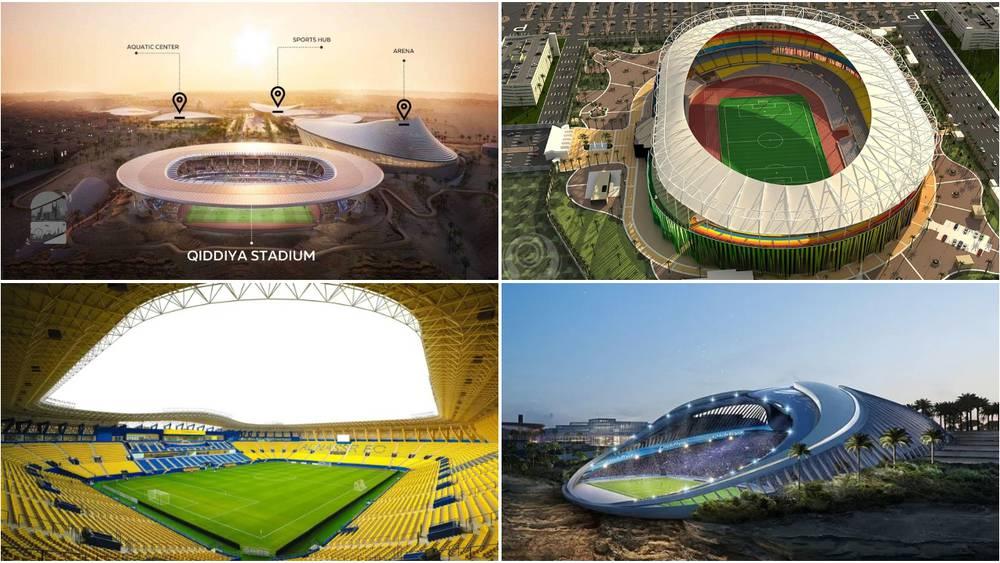 السعودية تكشف عن 5 ملاعب بطاقة استيعابية مختلفة استعدادا لتنظيم "كأس آسيا 2027"