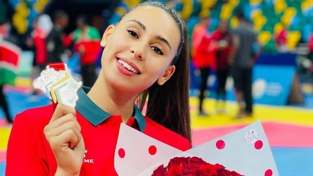 لاعبة التايكواندو "ندى لعرج" تمنح المغرب ميداليته الذهبية الأولى في دورة ألعاب التضامن الإسلامي "كونيا 2022"
