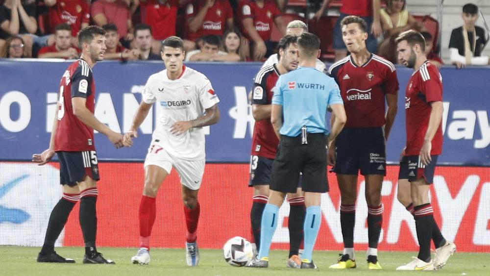 إشبيلية يدشن الموسم الجديد من "الليغا" بهزيمة ضد أوساسونا