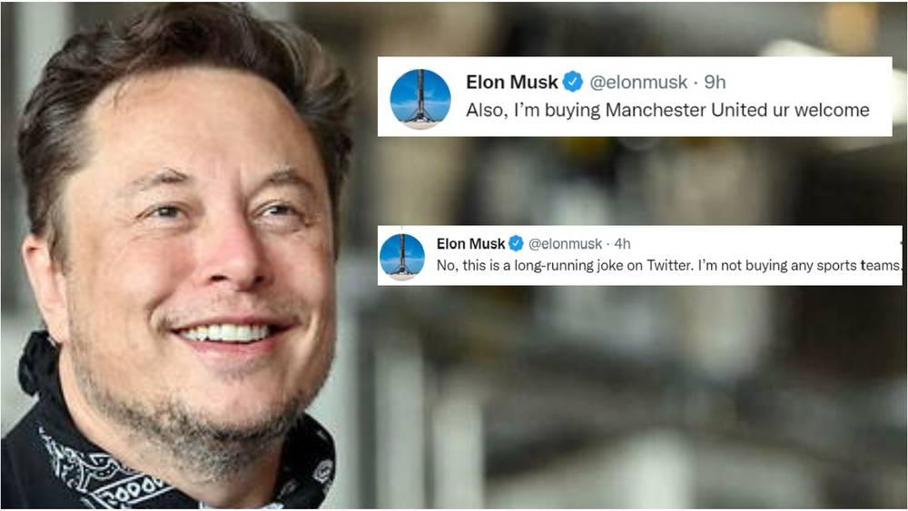 إيلون ماسك عن رغبته في شراء نادي مانشستر يونايتد: "كانت مجرد مزحة ولن أشتري أية فرق رياضية"