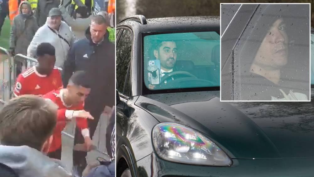 كريستيانو رونالدو يحضر أمام "شرطة ميرسيسايد" ويتلقى تحذيرًا بشأن "حادثة تحطيم هاتف مشجع إيفرتون"