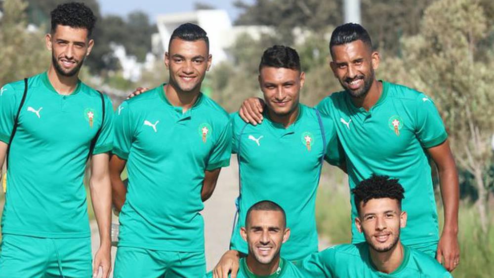 Maroc A' : première séance d'entraînement en Autriche