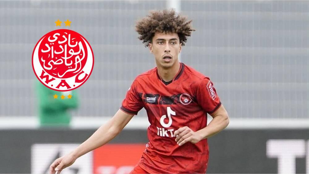 لاعب شباب المحمدية همام باعوش يوقع عقدا مع الوداد يمتد لأربعة مواسم