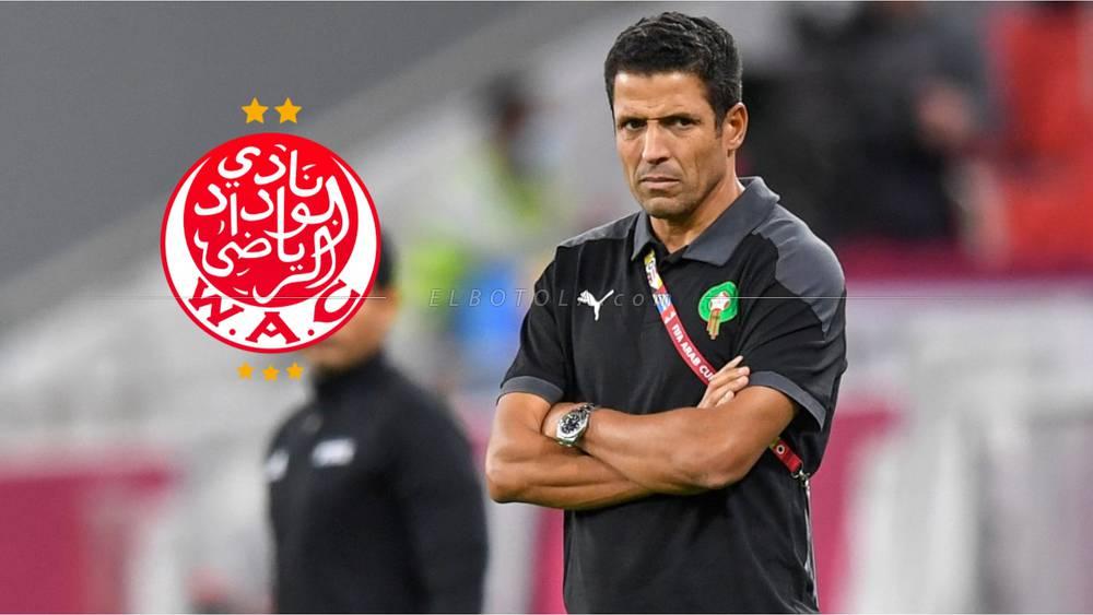 عموتة يقود أول حصة تدريبية للوداد اليوم بعد العودة من النمسا