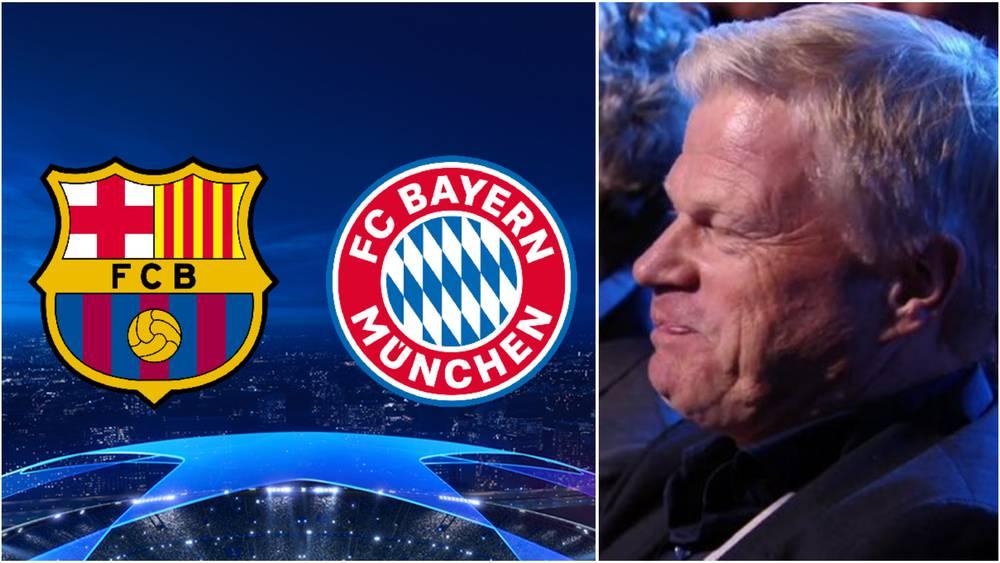بعد وقوع بايرن ميونخ مع برشلونة في نفس المجموعة.. أوليفر كان يتفاعل مع قرعة دوري الأبطال على طريقته الخاصة