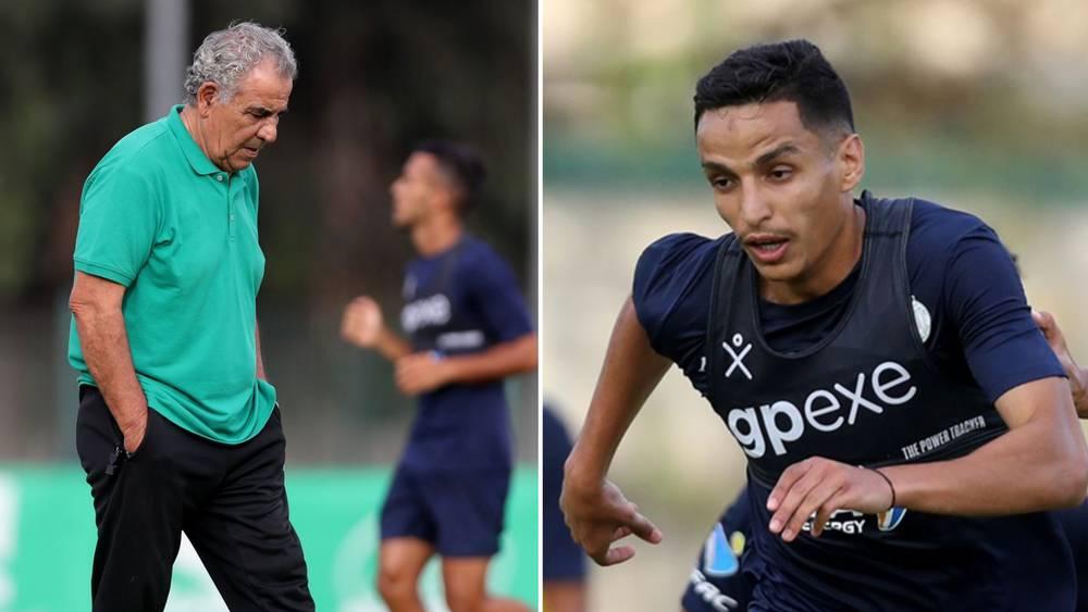 البنزرتي يضع بوقاسي في لائحة المغادرين والرجاء يتّجه إلى إعارة اللاعب الجزائري