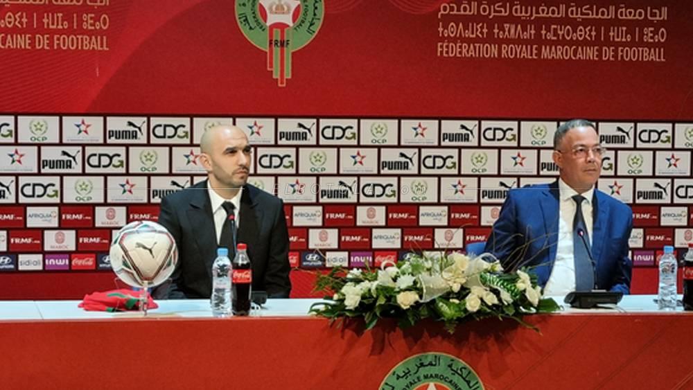 الركراكي: "حين يستدعيك الوطن فلا مجال للعطلة.. فشلت في التواجد بالمونديال كلاعب وسأحققه كمدرب للمنتخب المغربي"