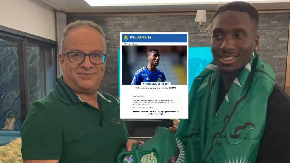 جيرف النرويجي يعلن تعاقده مع الليبيري بيتر ويلسون بعد فسخ عقده مع الرجاء