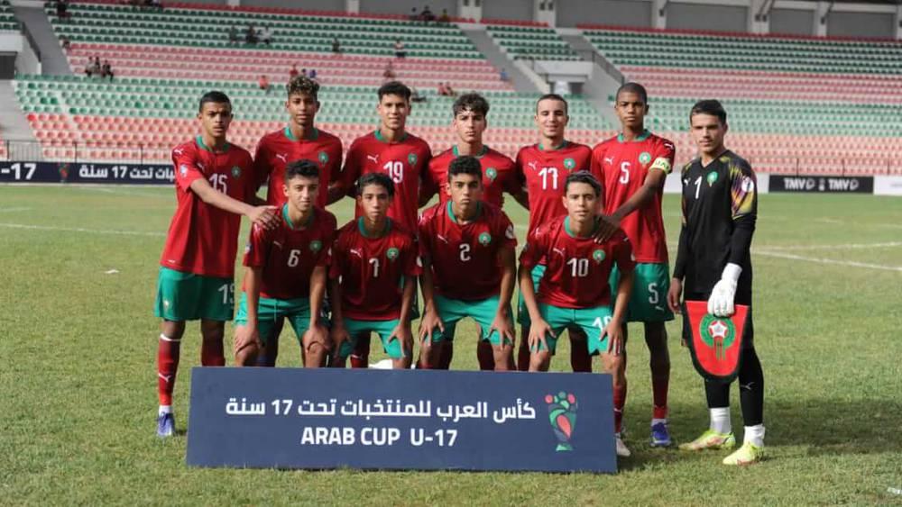 المنتخب المغربي لأقل من 17 سنة يلاقي نظيره المصري والهدف ضمان بطاقة التأهل لنصف نهائي كأس العرب للناشئين