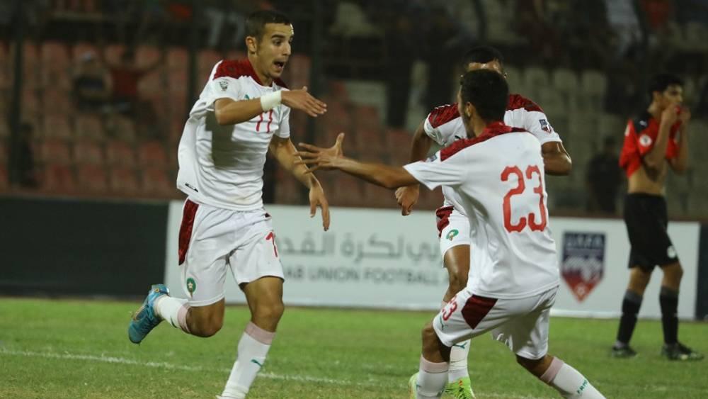 المنتخب المغربي لأقل من 17 سنة يتغلب على مصر ويتأهل إلى نصف نهائي كأس العرب للناشئين