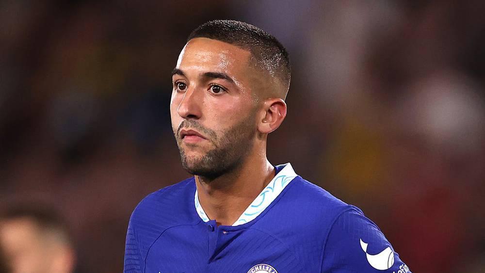 حكيم زياش يعود لدكة البدلاء في مباراة اليوم ضد وست هام