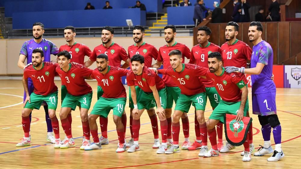 Futsal : les Lions de l'Atlas à la 8e position au niveau mondial