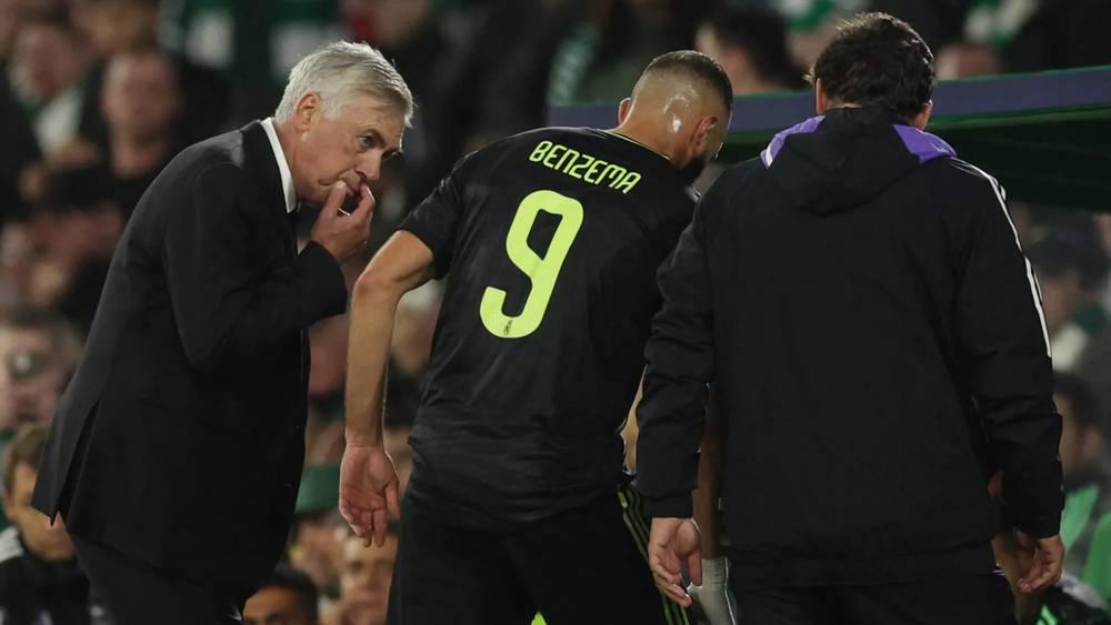 أنشيلوتي عن إصابة بنزيما: "لا أعتقد أنها خطيرة ولكن علينا الانتظار لغاية يوم غد"