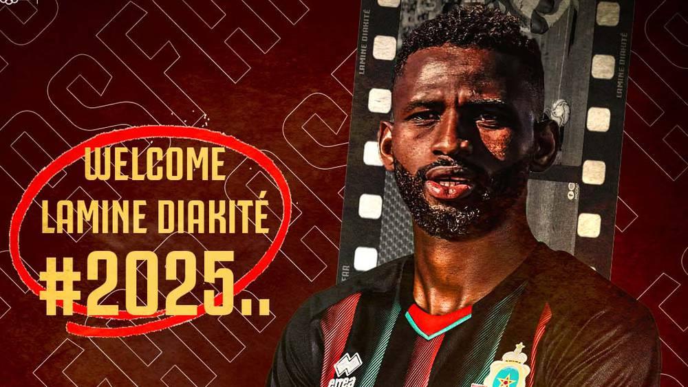 رسميا/ الجيش الملكي يعلن تعاقده مع لامين دياكيتي