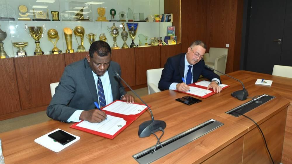 Signature à Rabat d’une convention de partenariat entre la FRMF et son homologue éthiopienne