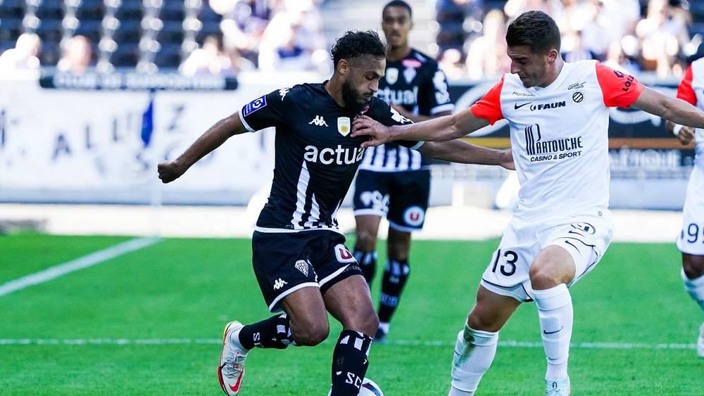 بوفال يهز شباك مونبولييه ويقود أنجيه لتحقيق أول انتصار هذا الموسم في "الليغ 1"