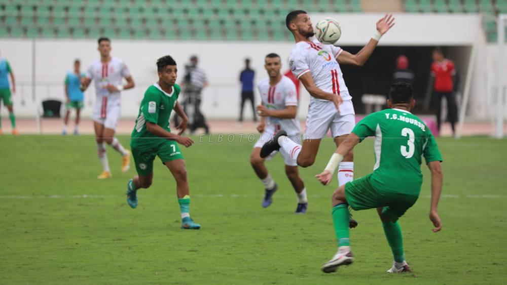 حسنية أكادير يفشل في استغلال النقص العددي لأولمبيك خريبكة ويكتفي بالتعادل السلبي