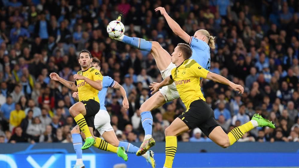 دوري أبطال أوروبا/ مانشستر سيتي يقلب الطاولة على دورتموند بهدف هالاند "الأكروباتي"