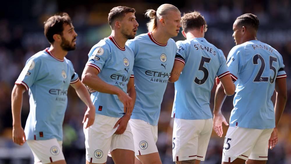 الدوري الإنجليزي/ مانشستر سيتي يفترس "ذئاب" ولفرهامبتون بثلاثية