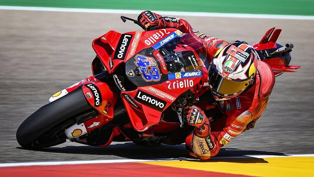 MotoGP: Bagnaia et Ducati en pole du GP d'Aragon