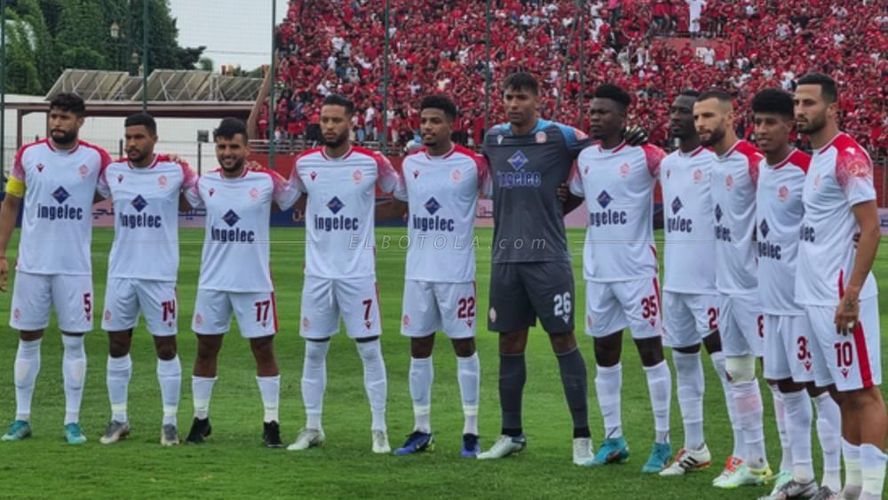 تشكيلة الوداد أمام أولمبيك خريبكة.. بنعيادة وبوهرة أساسيان والداودي في دكة البدلاء