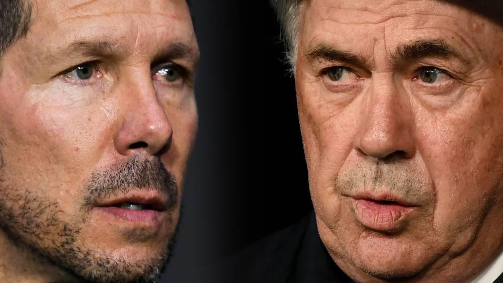 أنشيلوتي رافضًا الدخول في حرب مع سيميوني: "إذا قال أننا ندافع جيدًا فشكرًا له"