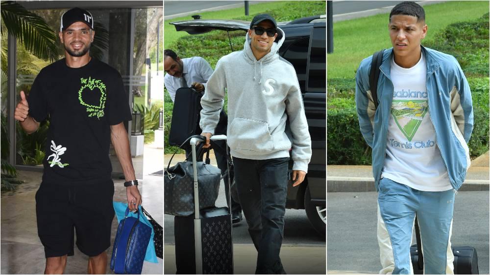 لاعبو المنتخب المغربي يلتحقون تباعا بمركب محمد السادس في المعمورة