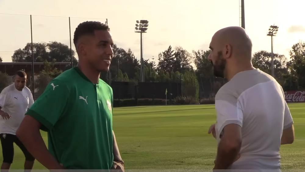الركراكي يركز على إزالة العياء وتعارف اللاعبين فيما بينهم في أول حصة تدريبية له كمدرب للمنتخب المغربي