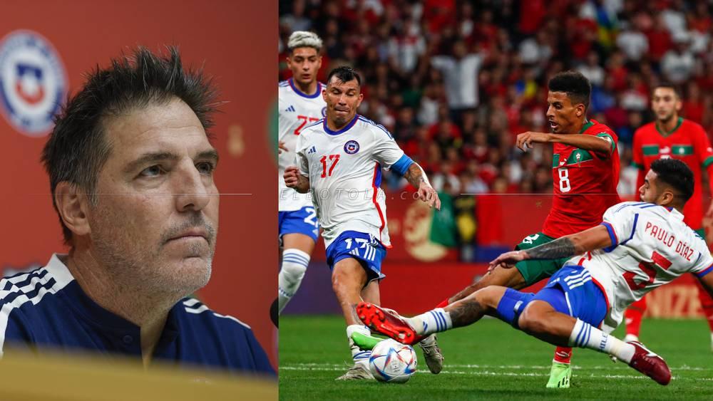 بيريزو مدرب تشيلي بعد الخسارة ضد المغرب: "الخصم لديه لاعبين مهاريين تسببوا لنا في الكثير من الخطر"