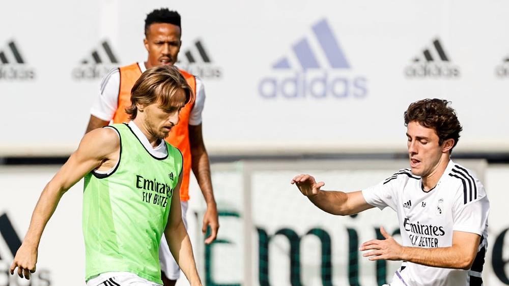 مودريتش يتعافى من الإصابة ويعود إلى تداريب ريال مدريد وكورتوا الغائب الأبرز