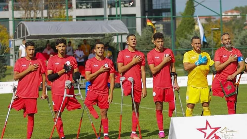 Equipe nationale de football pour amputés - Le Maroc écrase l’Argentine 4-0 et file en quarts de finale de la Coupe du monde