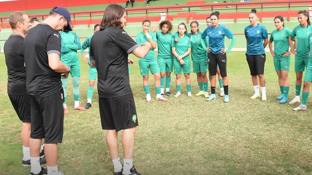 المنتخب المغربي النسوي يجري آخر حصصه التدريبية تأهبا لمواجهة بولندا غدا الخميس في دوري إسبانيا الدولي