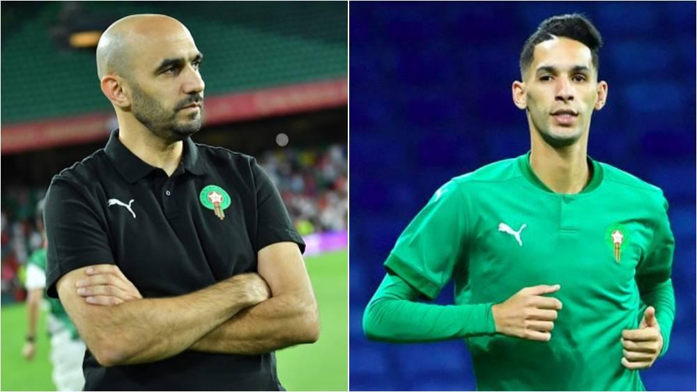 الركراكي يستغل تواجده في قطر للاجتماع ببدر بانون