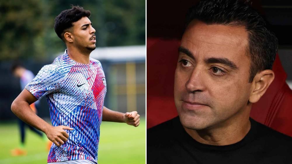 تشافي عن المغربي شادي رياض: "نتابعه منذ الموسم الماضي.. لديه مستقبل وهو قادر على أن يصبح لاعبا مهما"