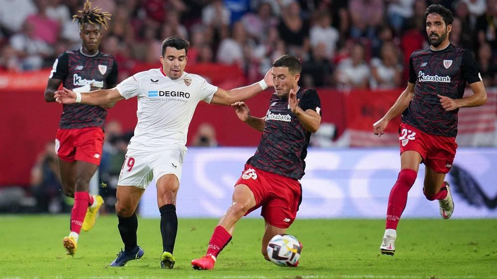 الدوري الإسباني/ إشبيلية يتعادل أمام أتلتيك بلباو في أول مباراة تحت قيادة مدربه سامباولي