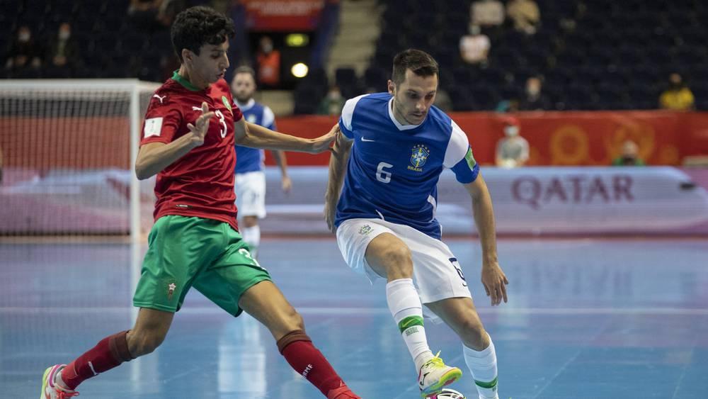 المنتخب المغربي لـ"الفوتسال" ينهزم (4-1) أمام البرازيل بعد تقدُّمه في الشوط الأول بهدف نظيف