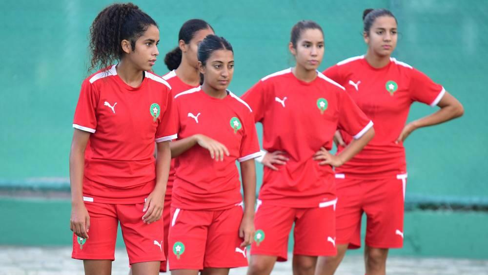 المنتخب المغربي النسوي تحت 17 سنة يخوض آخر حصة تدريبية قبل مواجهة البرازيل في "مونديال الهند"