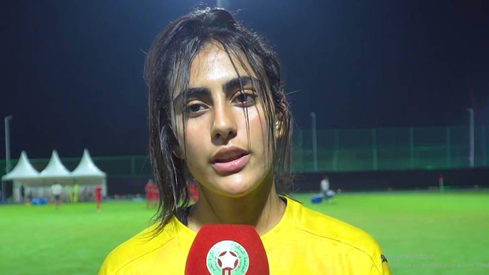 حارسة مرمى المنتخب المغربي النسوي تحت 17 سنة: "نحن مستعدات للفوز على الهند ونطمح لتخطي الدور الأول من المونديال"