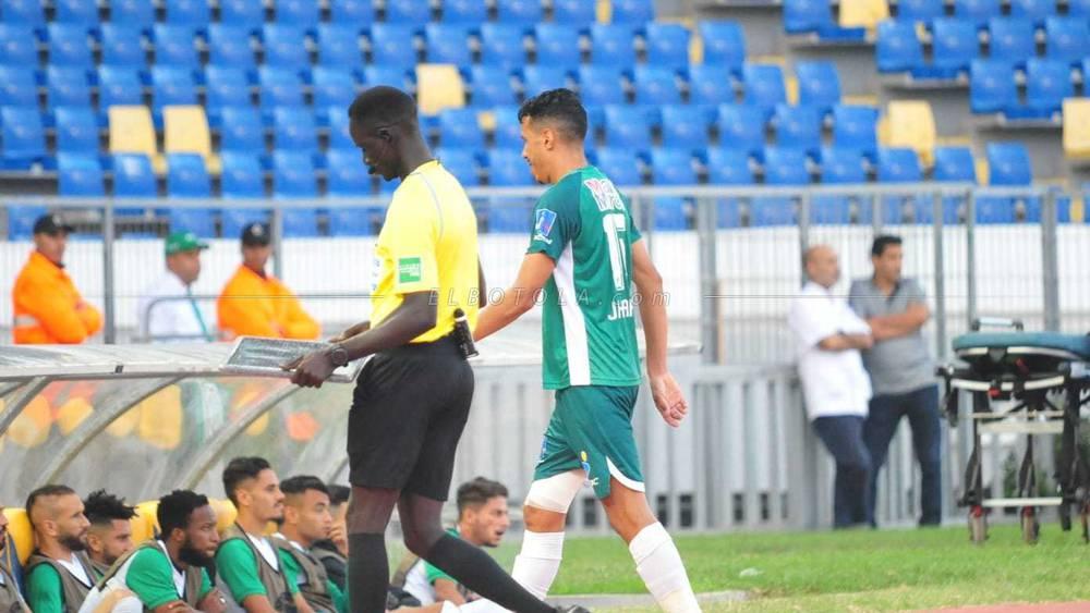 أيت الحسن (طبيب الرجاء الرياضي): "إصابة حركاس غير مُقلقة وغدا سيخضع للفحص الطبي"