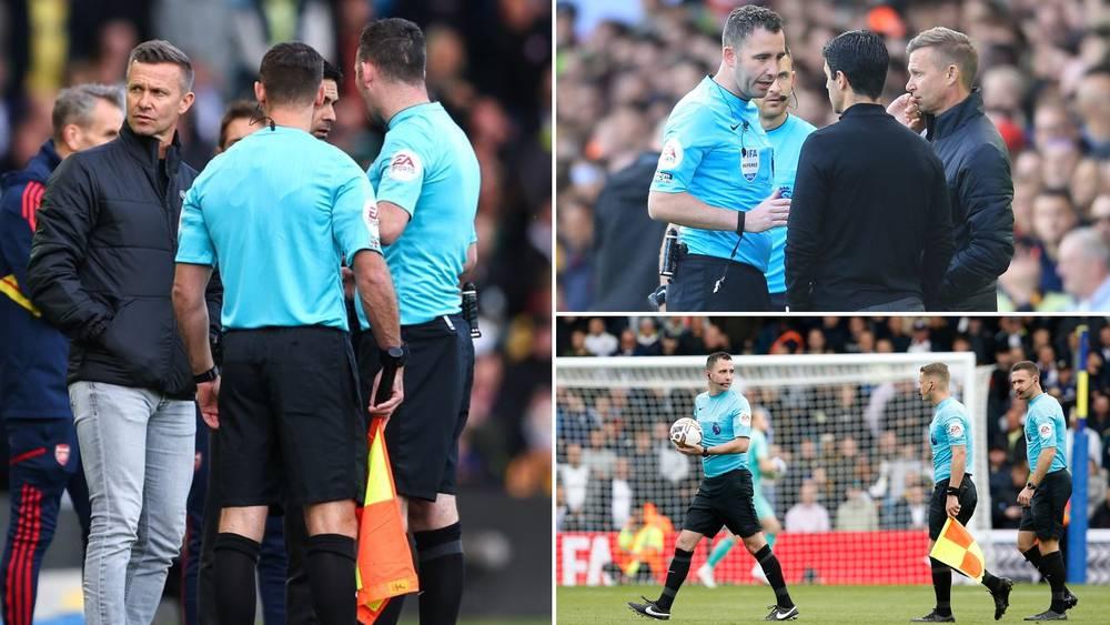 توقف مباراة ليدز وأرسنال لقرابة 40 دقيقة بسبب انقطاع التيار الكهربائي في الملعب وغياب التواصل بين الحكام!