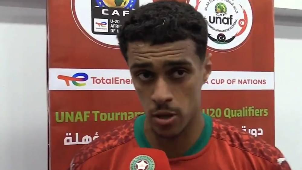 رضا الركعاي (لاعب المنتخب المغربي للشبان): "فوزنا على الجزائر مهم للغاية وسنبذل كل ما لدينا للفوز بالمباراة الأخيرة أمام ليبيا لبلوغ الكان"