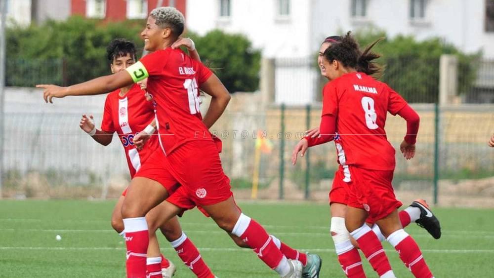 الوداد يحسم أول "ديربي بيضاوي" في البطولة النسوية في قسمها الأول بتغلبه على الرجاء (5-0)