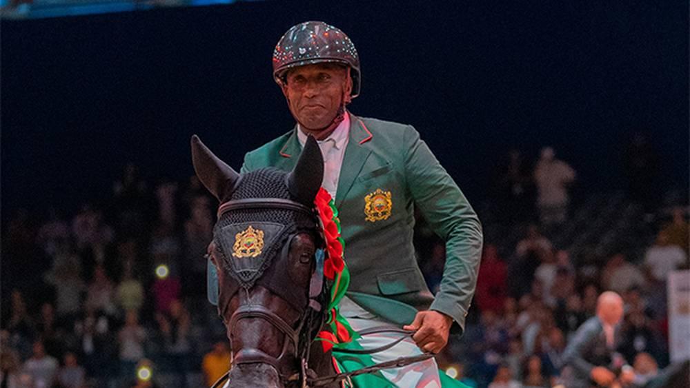 Morocco Royal Tour - Abdelkebir Ouaddar sacré en saut d'obstacles