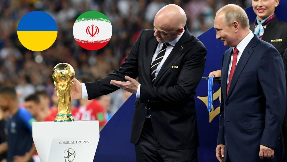 شاختار يدعو "الفيفا" إلى إقصاء إيران من كأس العالم والسماح بمشاركة منتخب أوكرانيا!