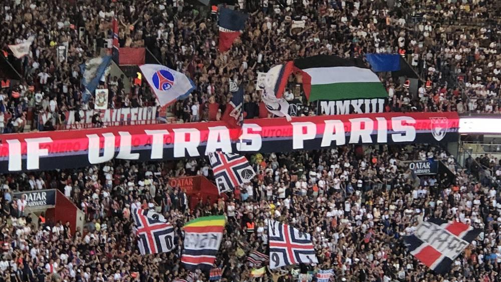 باريس سان جيرمان يمنع رفع علم فلسطين والكيان الصهيوني في مباراته ضد مكابي حيفا بدوري الأبطال